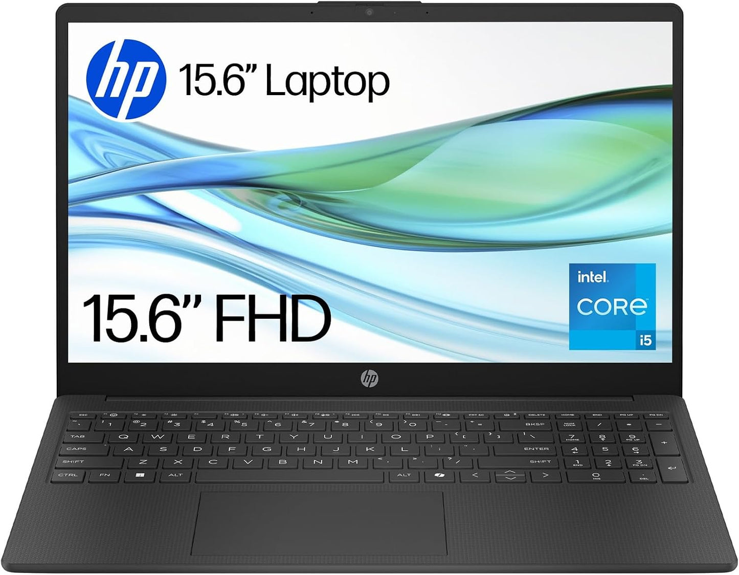 HP 15.6" Laptop | Intel Core i5 | 8GB | 512GB SSD | Windows 11 Home | Dual speakers Fast charge True Vision HD Camera | Anti-glare panel | 15-fd0062sa
