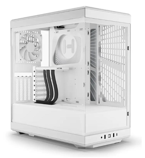 HYTE Y40 MID TOWER CASE SNOW WHITE