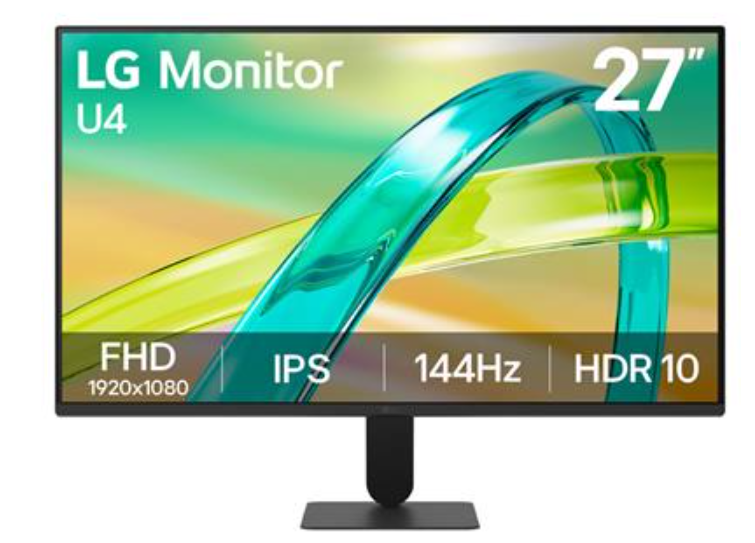 LG 27 IPS MONITOR 27U411B-B 144Hz