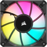 Corsair iCUE AF120 RGB ELITE 120mm PWM Fan Kit, Triple Pack in Black