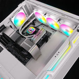 CORSAIR iCUE AR120 Digital RGB 120mm PWM Fan Triple Pack - White