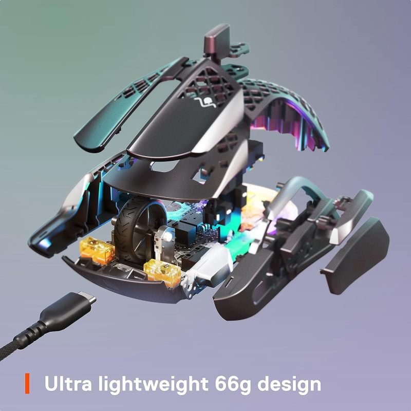 SteelSeries Aerox 5 RGB Optical Gaming Mouse