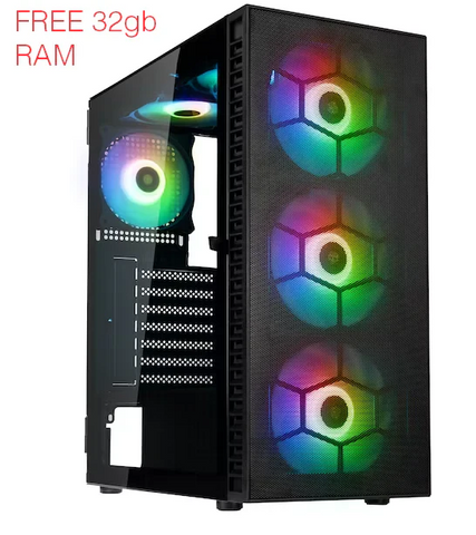 Ryzen 5 5500, RTX 4060 Gaming PC (Ready to Go)