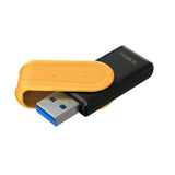 Kingston DataTraveler Exodia S DTXS/512GB USB Flash Drive, 512GB, USB 3.2, Black/Yellow, Swivel Cap Design