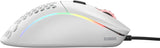 Glorious Model D USB RGB Optical Gaming Mouse - Glossy White (GD-GWHITE)