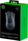 Razer DeathAdder Essential (2021) - Wired Gaming Mouse (Optical Sensor, 6400 DPI, 5 Programmable Buttons, Ergonomic Form Factor) Black