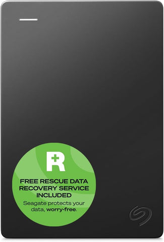 Seagate Portable Drive 2TB, External Hard Drive, Dark Grey, for PC Laptop and Mac, Data Rescue Services