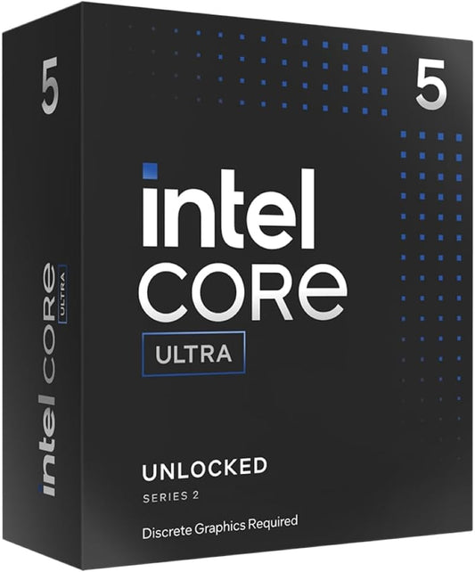 Intel Core Ultra 5 Desktop Processor 245KF - 14 cores (6 P+ 8 E) up to 5.2 GHz