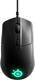 SteelSeries Rival 3 - Gaming Mouse - 8,500 CPI TrueMove Core Optical Sensor - 6 Programmable Buttons - Split Trigger Buttons - Black