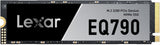Lexar EQ790 2TB SSD, M.2 2280 PCIe Gen4x4 NVMe 1.4 Internal SSD, Up to 7,000MB/s Read, High-Performance Storage Internal Solid State Drive for AI Rendering, 4K Video Editing, PC & PS5 Gaming