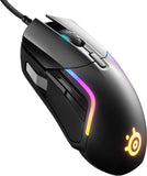 SteelSeries Rival 5 - Gaming Mouse – FPS, MOBA, MMO, Battle Royale – 18,000 CPI TrueMove Air Optical Sensor – 9 Programmable Buttons – 85 g Competitive Weight, Black