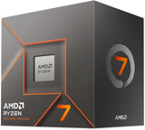 AMD Ryzen 7 8700F Processor (8 Core/16 Threads, Ryzen AI, 65 W TDP, AM5 Socket, 24 MB Cache, Maximum Boost Frequency up to 5.0 GHz, Wraith Stealth Cooler