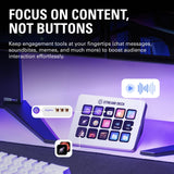 Elgato Stream Deck MK.2 White – Studio Controller, 15 macro keys, trigger actions in apps and software like OBS, Twitch, YouTube and more, works with Mac and PC
