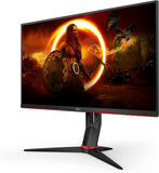 AOC Gaming 27G2SP - 27 Inch FHD Monitor, IPS, 1ms, FreeSync Premium, Gsync Compatible, Height Adjust, Low Input lag, Game modes (1920 x 1080 @@ 165Hz, , 250 cd/m, HDMI 1.4 x 2 / Display Port)