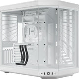 HYTE Y70 Snow White Mid-Tower Tempered Glass PC Gaming Case