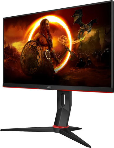 AOC Gaming 24G2SP - 24 Inch FHD Monitor, IPS, 1ms, FreeSync Premium, Gsync Compatible, Height Adjust, Low Input lag, Game modes (1920 x 1080 @@ 165Hz, , 250 cd/m, HDMI 1.4 x 2 / Display Port)