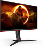 AOC Gaming 27G2SP - 27 Inch FHD Monitor, IPS, 1ms, FreeSync Premium, Gsync Compatible, Height Adjust, Low Input lag, Game modes (1920 x 1080 @@ 165Hz, , 250 cd/m, HDMI 1.4 x 2 / Display Port)