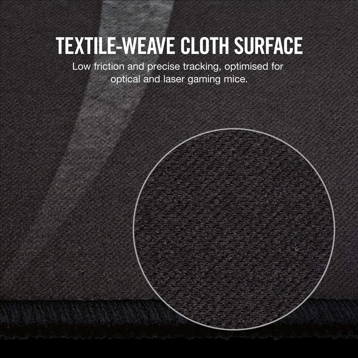 Corsair MM300 PRO Premium Spill-Proof, Stain-Resistant Cloth Gaming Mouse Pad (93 x 30 cm Surface, Micro-Weave Fabric, 3 mm Thick Plush Rubber, Durable Anti-Fray Edges) Extended, Black/Grey