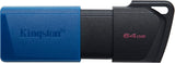 Kingston DataTraveler Exodia M USB 3.2 Gen 1 DTXM/64GB - with Moving Cap (Black + Blue)
