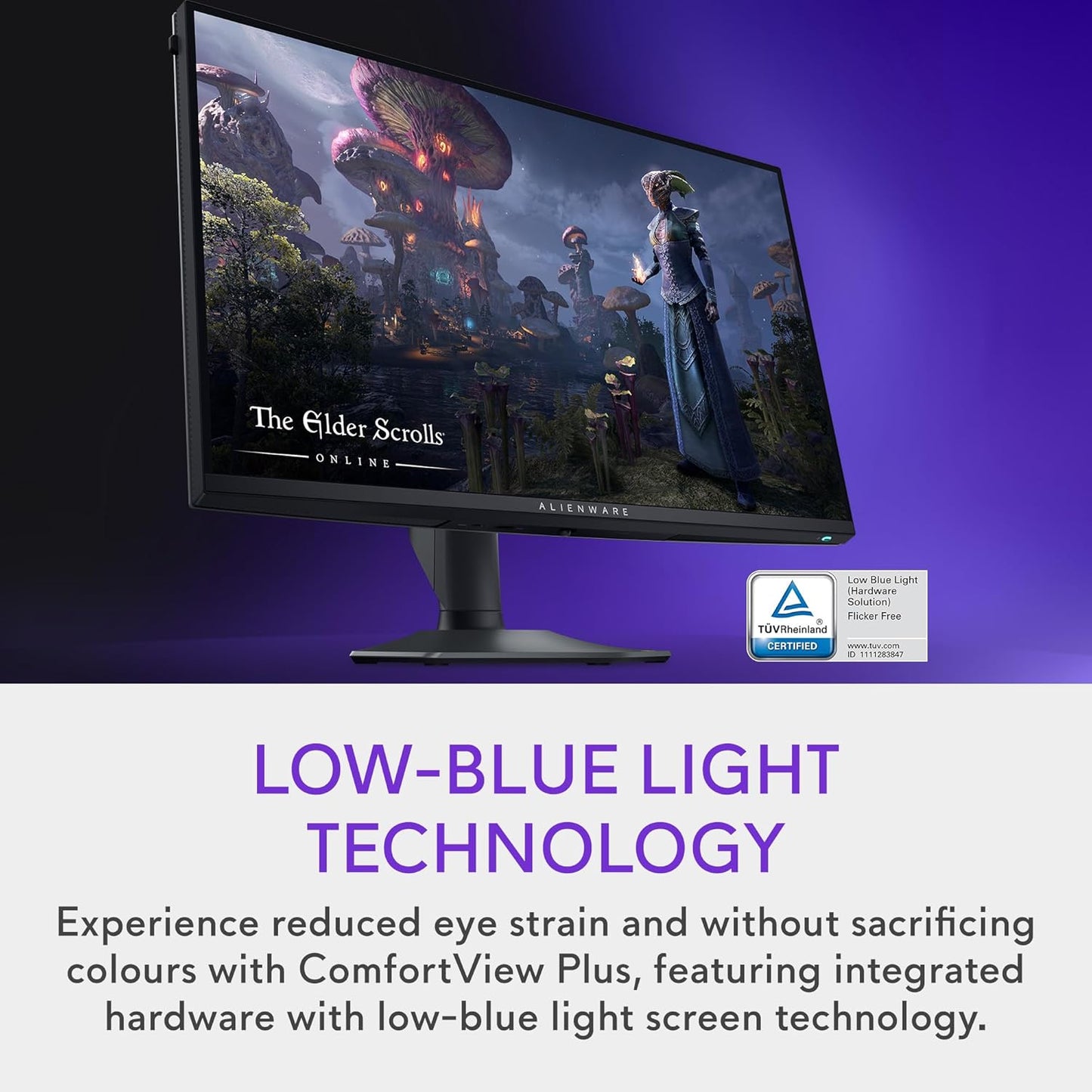 Alienware AW2725QF 27 Inch 4K UHD (3840x2160) Gaming Monitor, 180hz in 4k 360Hz in 1080p, Fast IPS, 0.5ms, NVIDIA G-SYNC Compatible, 95% DCI-P3, HDR600, Dolby Vision, USB-C, DisplayPort, 2x HDMI, 4x USB, 3 Year Warranty