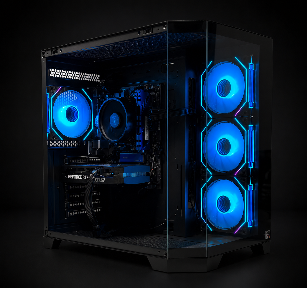 Ryzen 5 5500, RTX 5060 Gaming PC BLACK (Ready to Go, New)