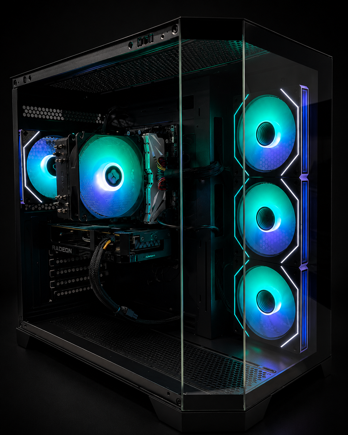 AMD Ryzen 7 5700x, RX 9060 XT Gaming PC (NEW, Ready to go)