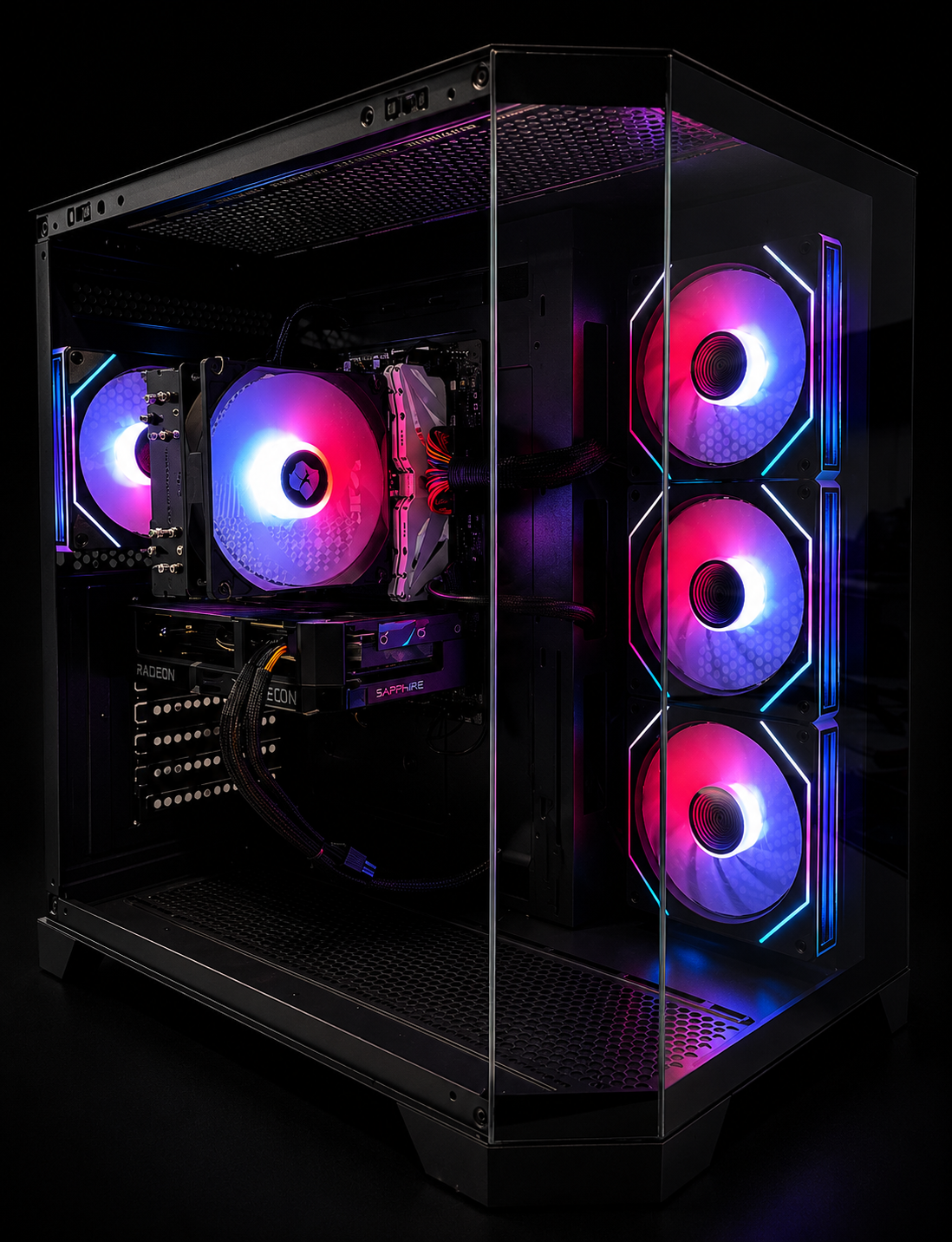AMD Ryzen 7 5700x, RX 9060 XT Gaming PC (NEW, Ready to go)
