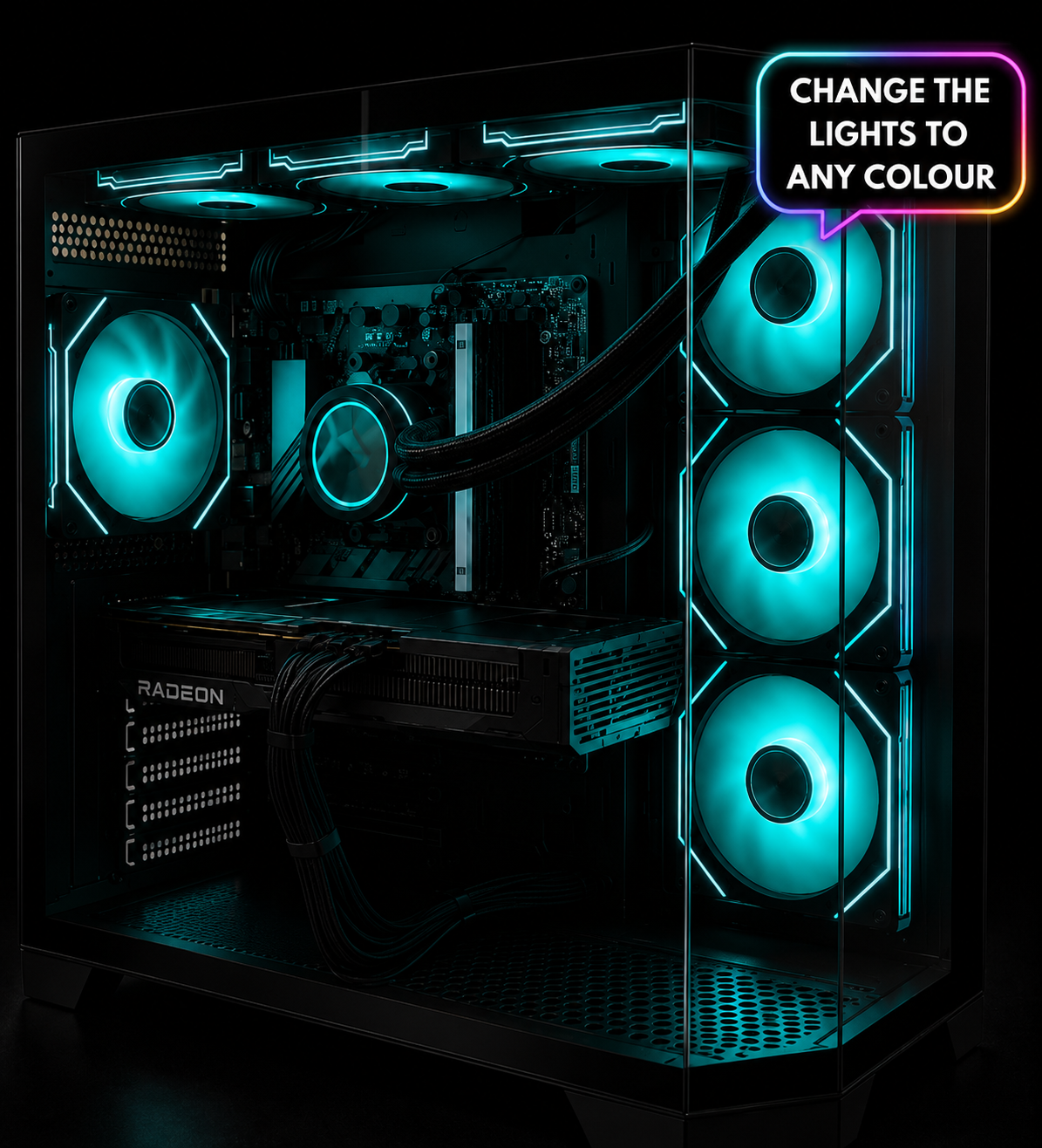 AMD 7500x3d, 9070 XT Gaming PC (Ready to go, NEW)
