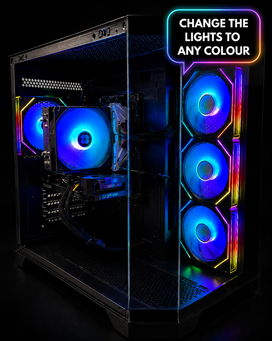 AMD Ryzen 7 5700x, RX 9060 XT Gaming PC (NEW, Ready to go)