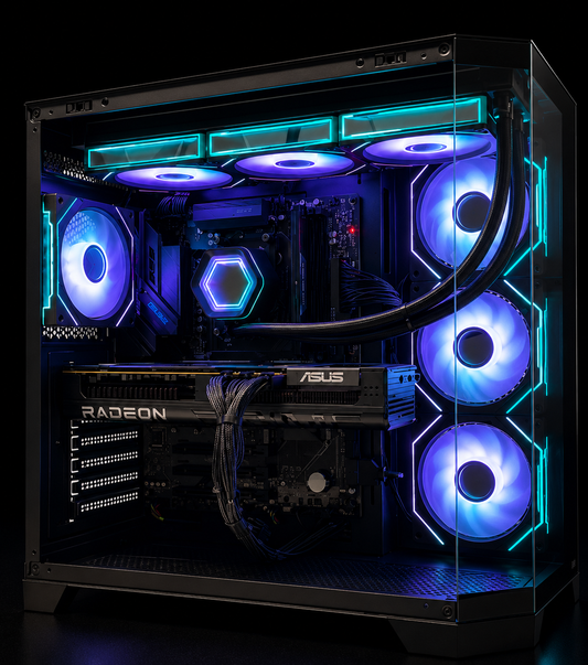 AMD 7800x3d, RX 9070 XT Gaming PC (Ready to go, NEW)