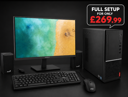 Lenovo  i5 9400 3.6GHz 8GB RAM 256GB SSD HDMI Windows 11 PC