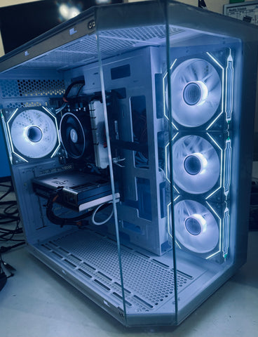 Ryzen 5 5500, RTX 5060 Gaming PC WHITE (Ready to Go, New)