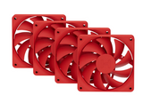 HYTE FA12 120mm PWM Fan 4 Pack - Wild Cherry