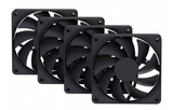 HYTE FA12 120mm PWM Fan 4 Pack - Black