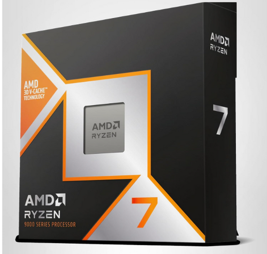AMD RYZEN ™ 7 9800X 3D Desktop Processor (8-core/16-thread, 104MB cache, up to 5.2 GHz max boost)