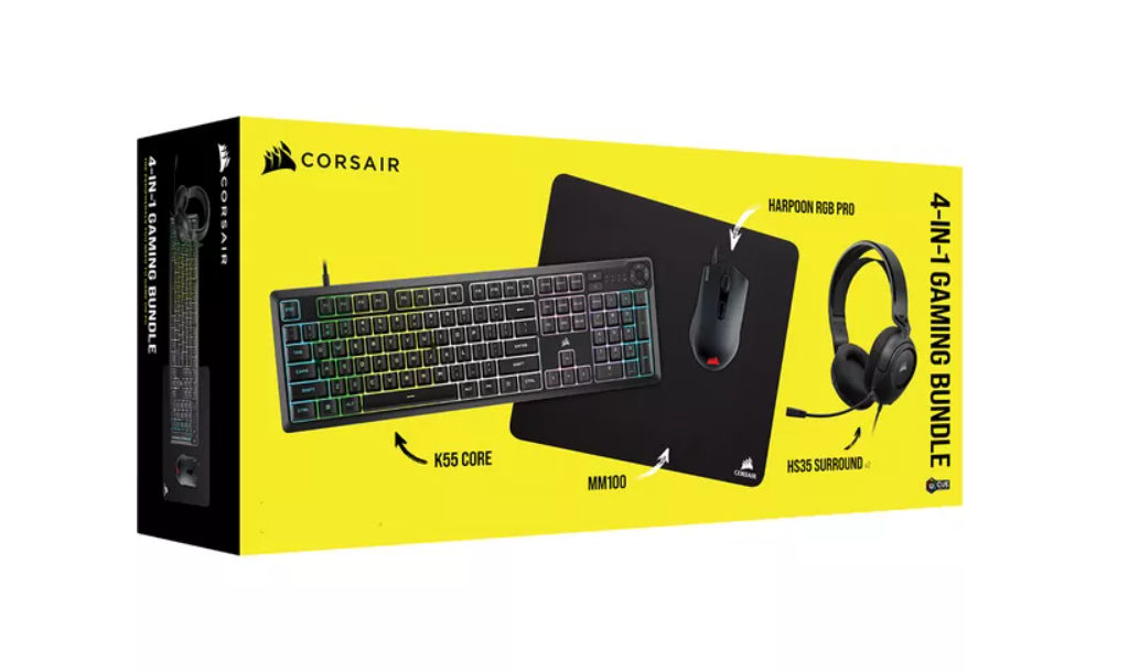 CORSAIR 4 in 1 Gaming Bundle