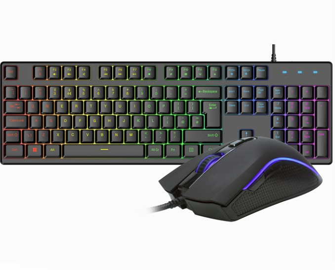 VIDA REBEL 2IN1 BLACK USB DESK KIT Keyboard Mouse Included Gaming QWERTY UK English5