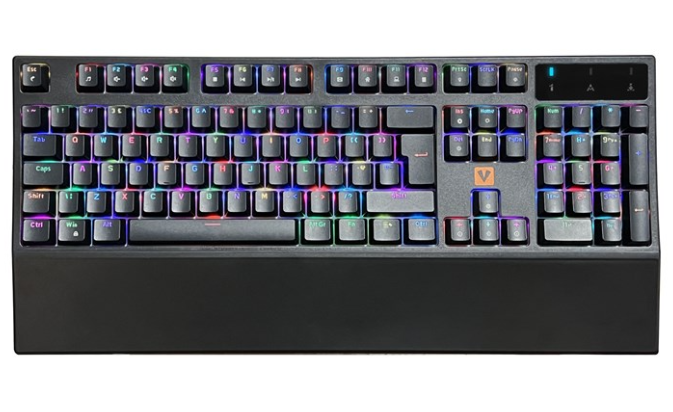 VIDA MECHA MECHANICAL RGB Keyboard Gaming USB QWERTY UK English Black