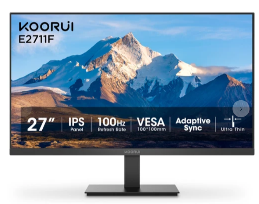 KOORUI   E2711F   27-inch   IPS   FHD   100Hz   Business   Monitor