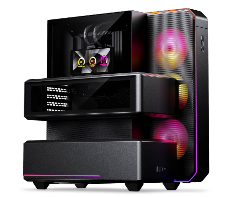 Phanteks EX5 MAX High Airflow ATX Chamber Case with 360 AIO - Satin Black