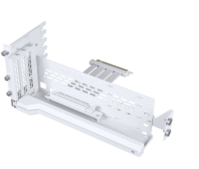 Phanteks PCIe Gen5 Vertical GPU Bracket DRGB 220mm PCIe 5.0x16 Riser Cable White