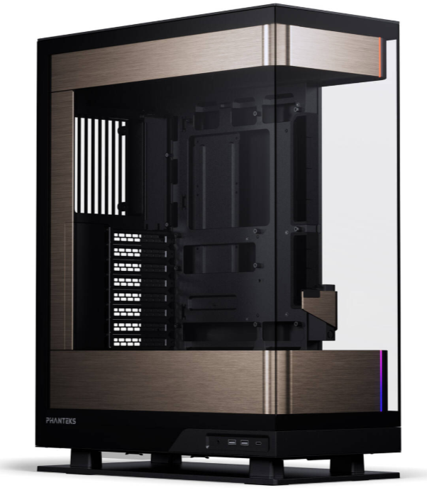 Phanteks Evolv Series X2 Case Tempered Glass Windows DRGB Black/Gold