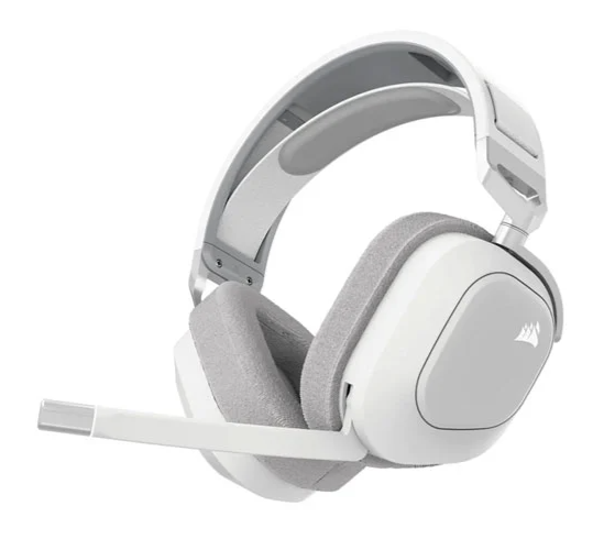 Corsair HS80 MAX White Wireless Gaming Headset - Factory Refurbished