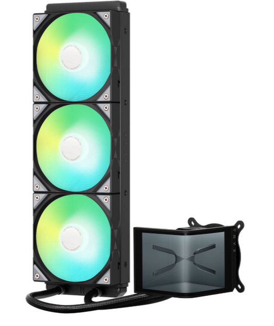 TRYX PANORAMA SE 360 ARGB Black All In One CPU Cooler - 360mm