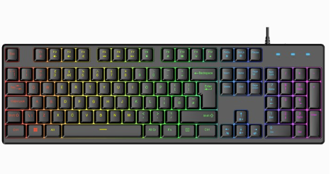 VIDA REBEL 2IN1 BLACK USB DESK KIT Keyboard Mouse Included Gaming QWERTY UK English5
