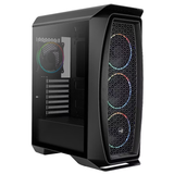 Aerocool Aero One Eclipse ARGB Mid-Tower Case - Black Tempered Glass