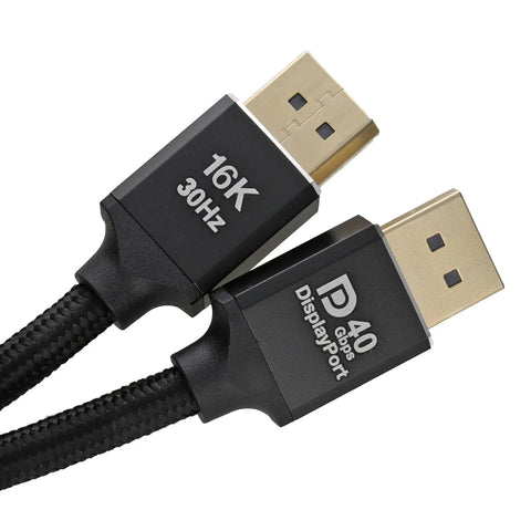 CERTIFIED Pro DisplayPort v2.1 8K 120Hz/4K 144Hz UHBR10 40Gbps Cable 2m