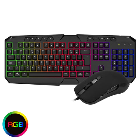 Avenger Illuminated keyboard & Mouse 3 Colour