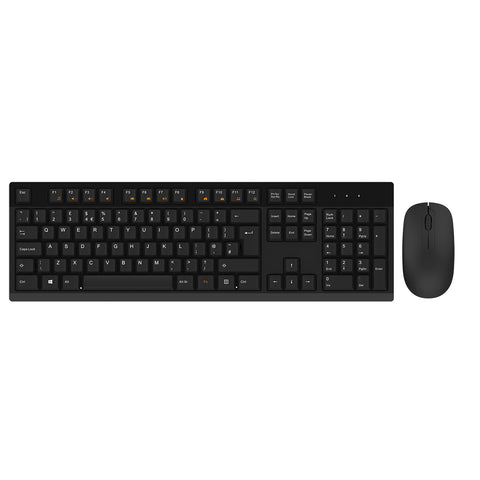 EZ-Touch Wireless Keyboard and Mouse Combo Set Black