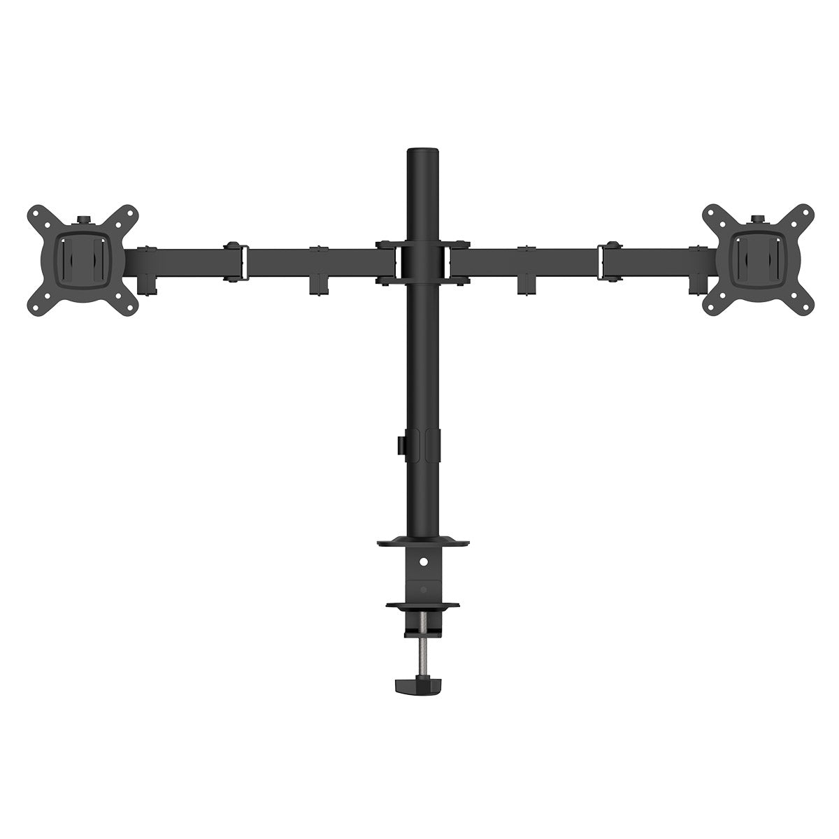 PM100 Dual Monitor Desk Mount With Clamp and Grommet Stand